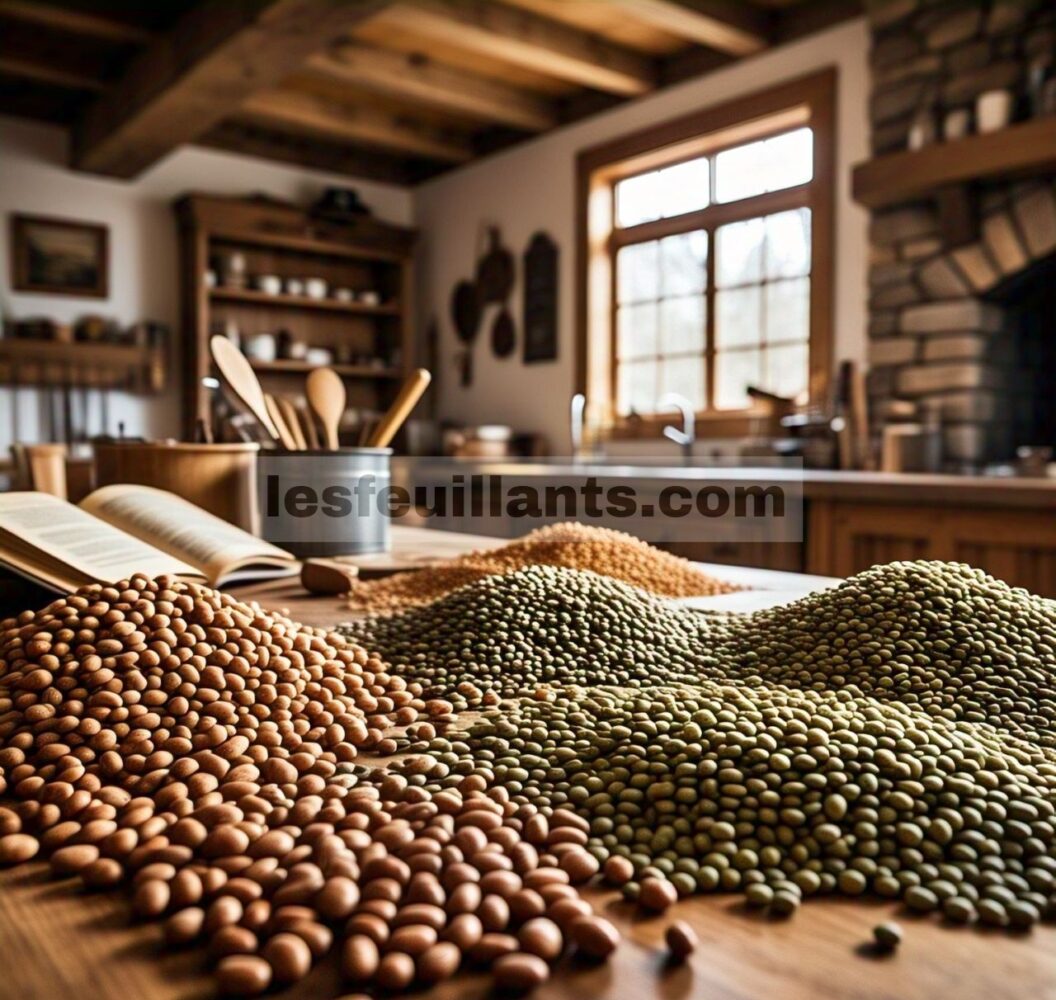 Kacang dan lentil kering
